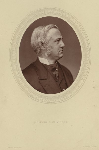 Portret van Max Muller door Lock and Whitfield